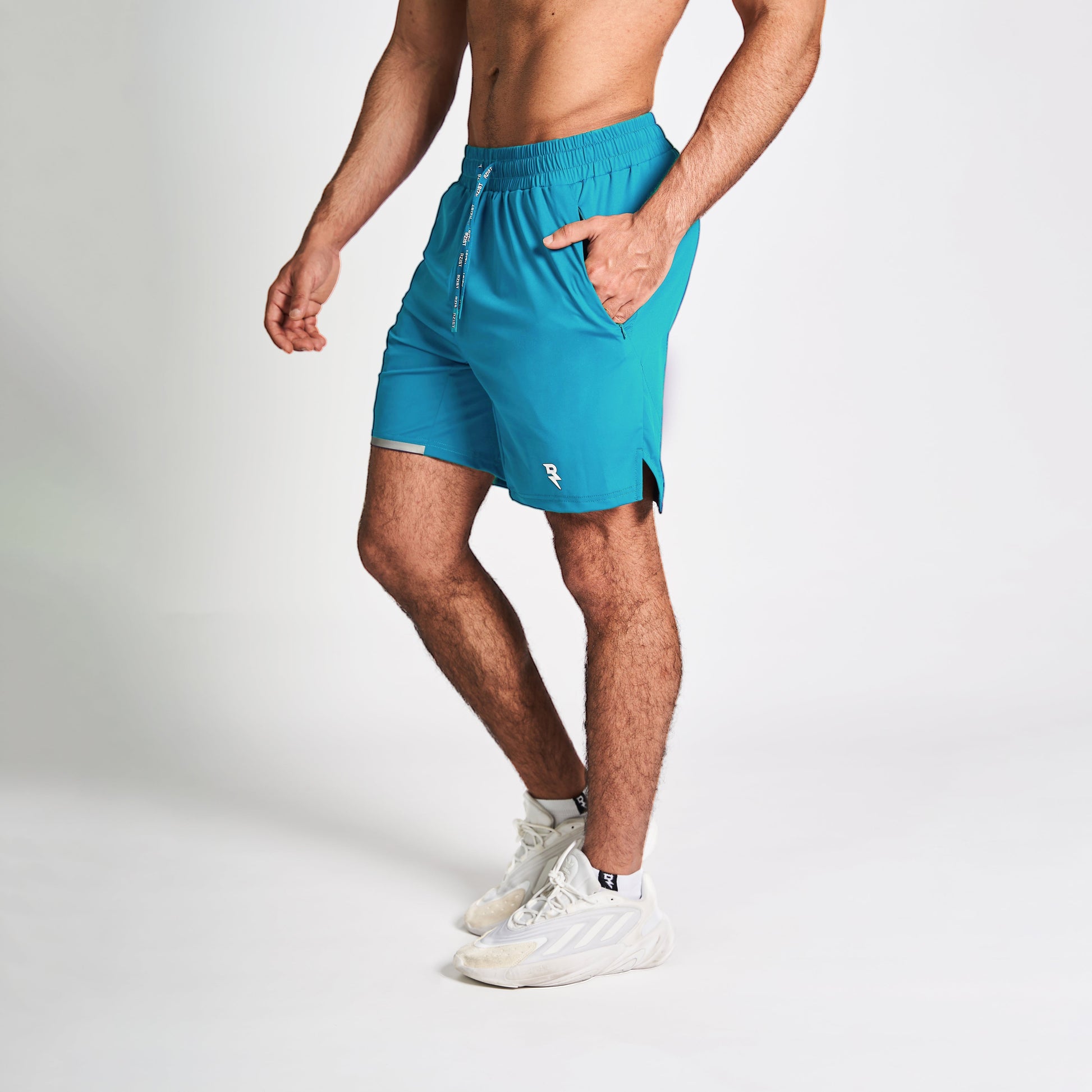 Shorts for Men’s Sportswear RZIST Teal Shorts - RZIST