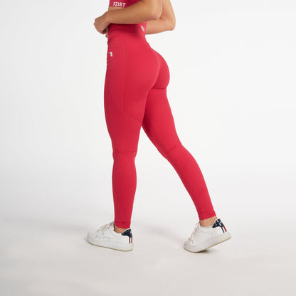 Leggings For Women's Workout RZIST Fuschia Leggings - RZIST