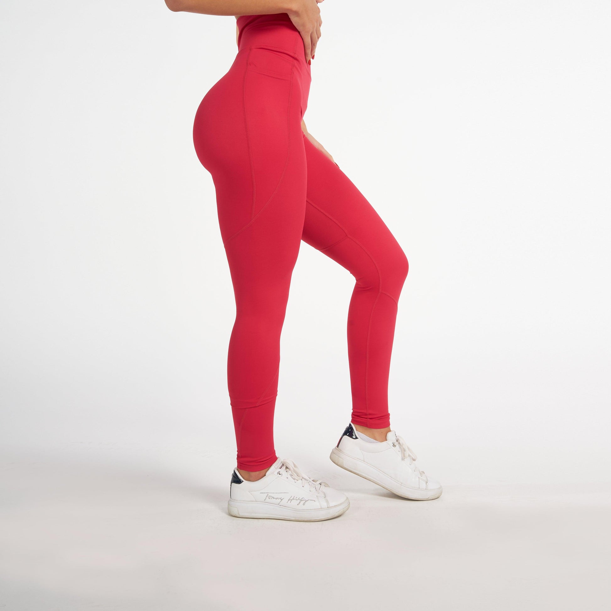 Leggings For Women's Workout RZIST Fuschia Leggings - RZIST