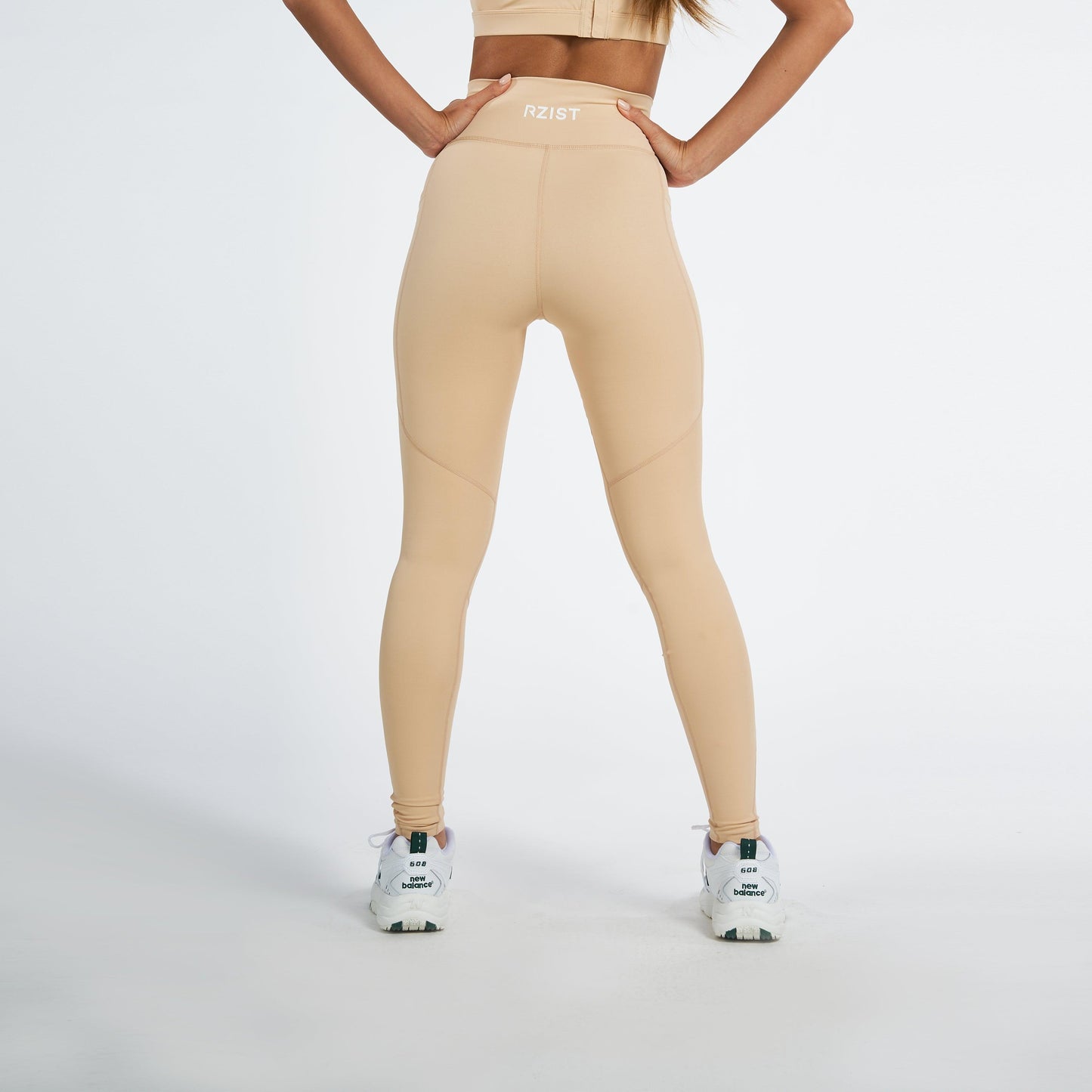 Leggings For Women's Workouts RZIST Pastel Yellow Leggings - RZIST