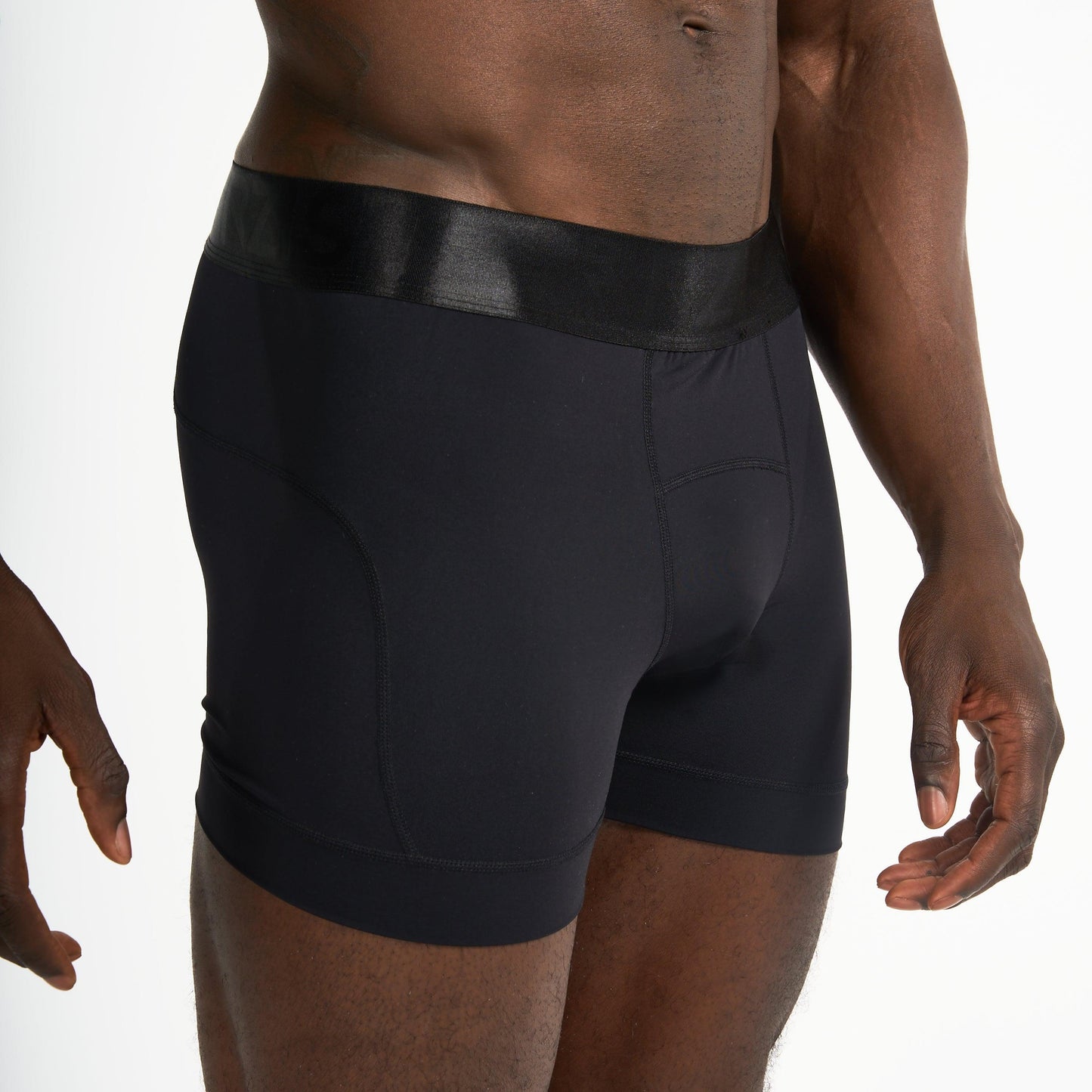 Boxerbriefs For Men Activewear RZIST Jet Black Boxerbriefs - RZIST