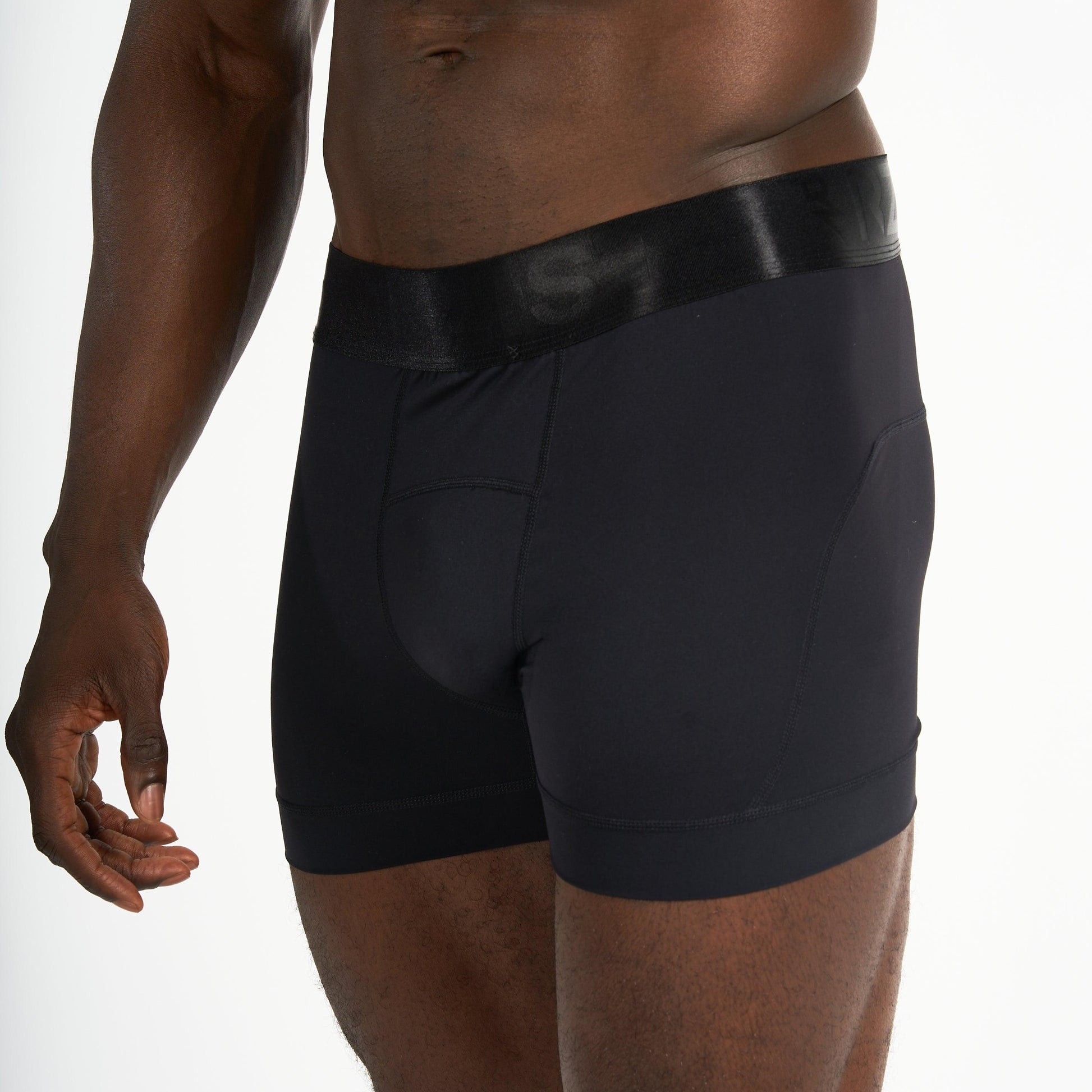 Boxerbriefs For Men Activewear RZIST Jet Black Boxerbriefs - RZIST