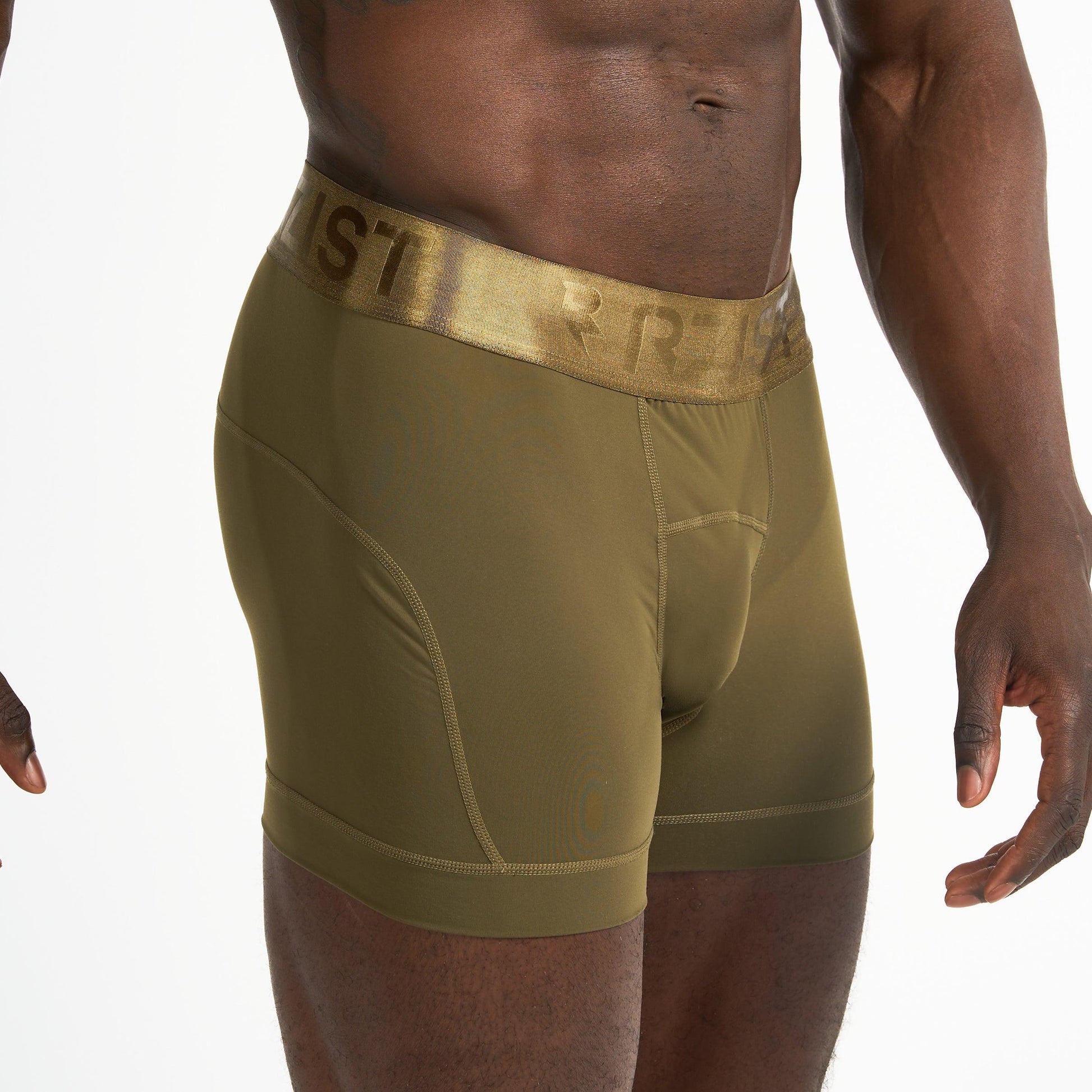 Boxerbriefs For Men Activewear RZIST Capulet Olive Boxerbriefs - RZIST