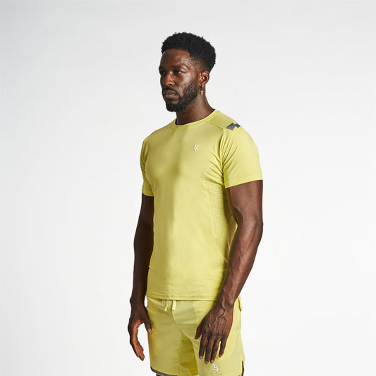 T-Shirt For Men’s Sportswear RZIST Canary Yellow T-Shirt - RZIST