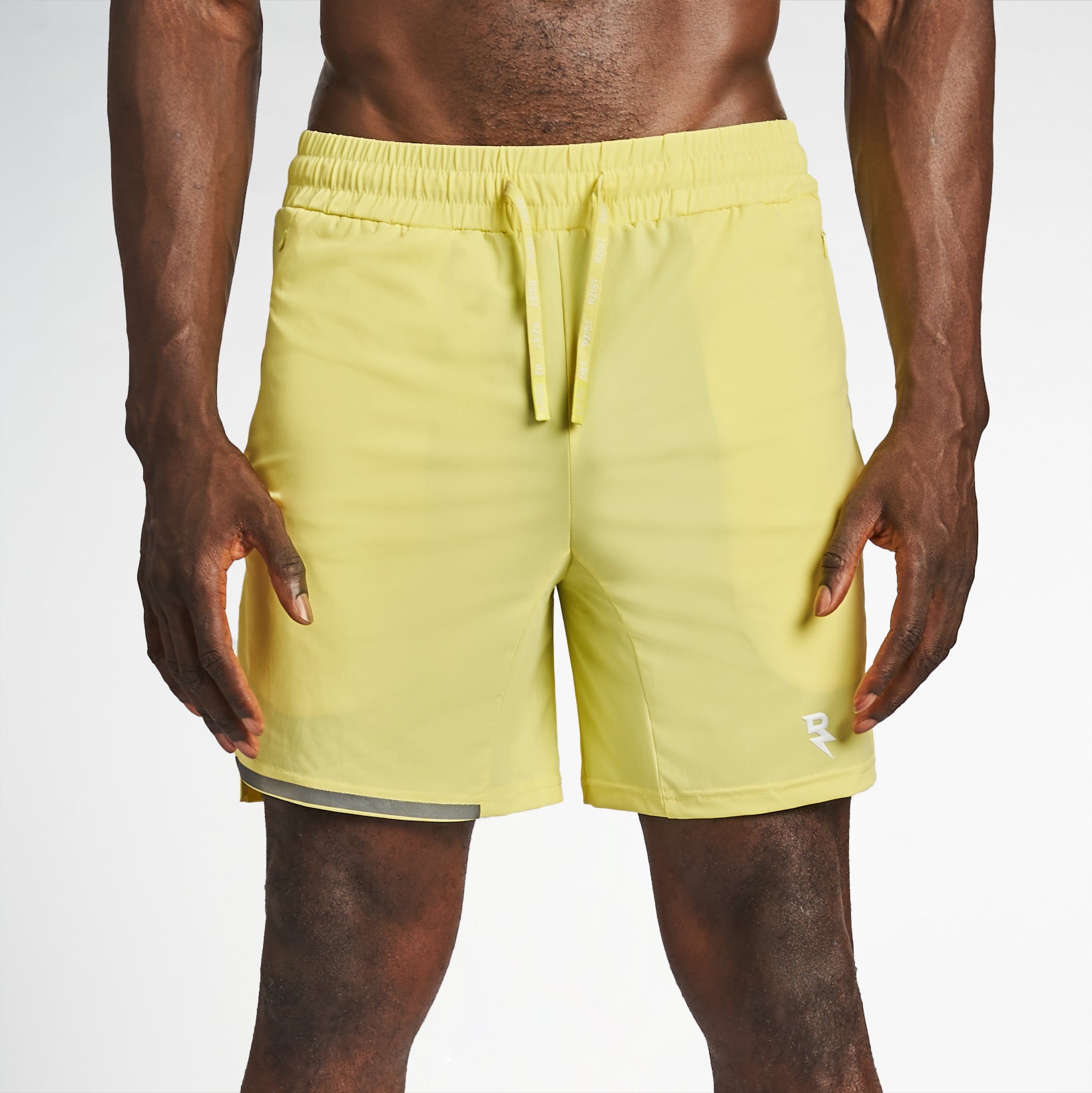 Shorts For Men Sportswear RZIST Canary Yellow Shorts. - RZIST