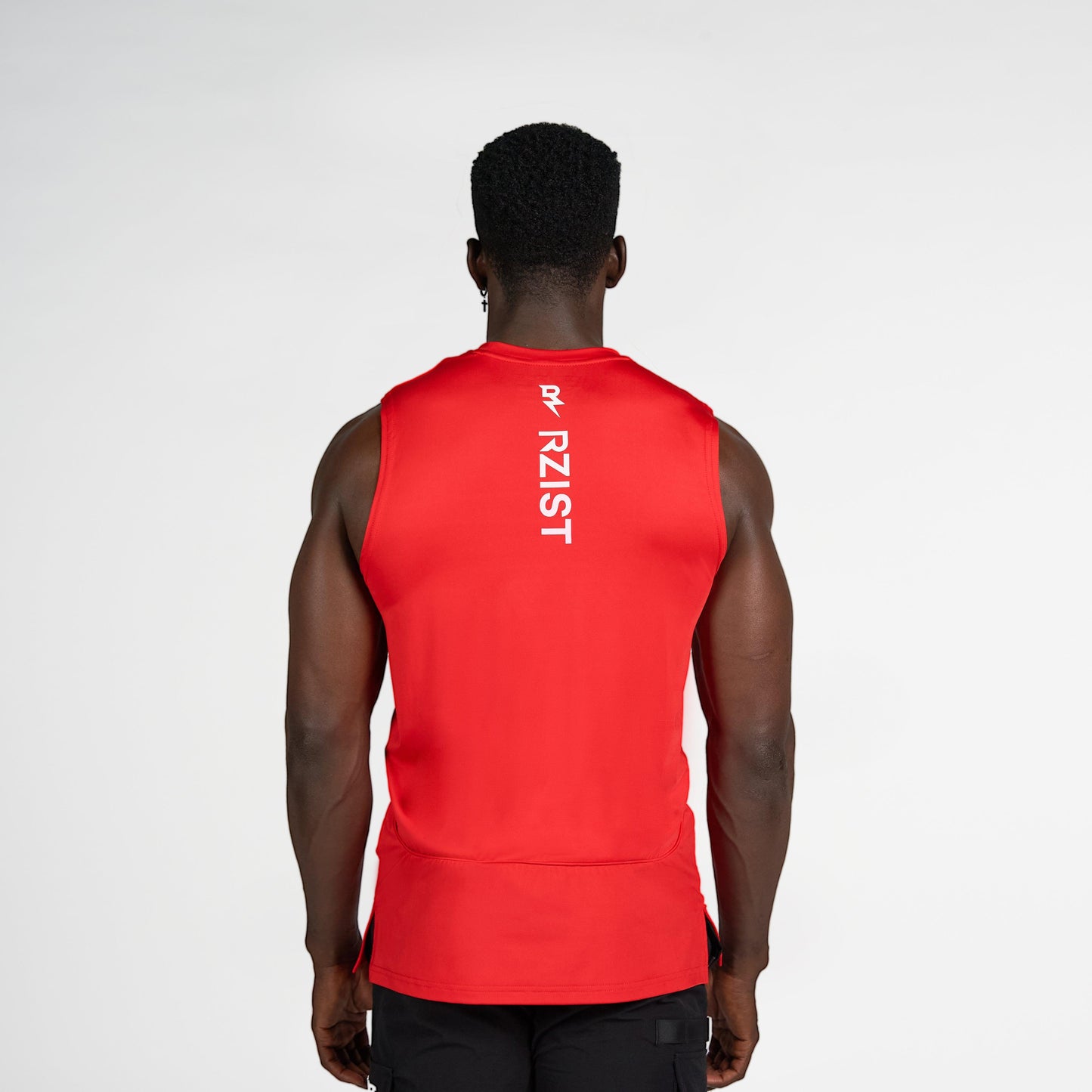 Sleeveless Shirt For Mens workout RZIST Paprika Shirt - RZIST