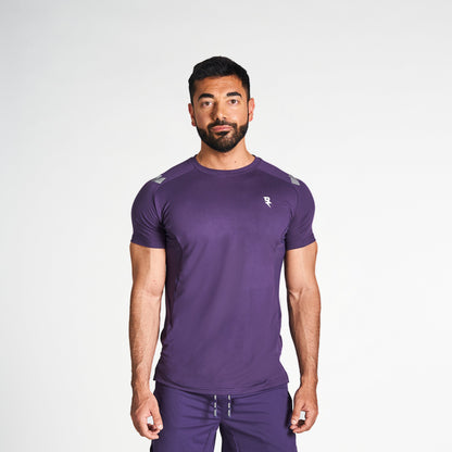 T-Shirt For Men's Sportswear RZIST Purple T-Shirt - RZIST