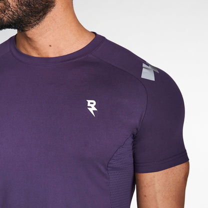 T-Shirt For Men's Sportswear RZIST Purple T-Shirt - RZIST