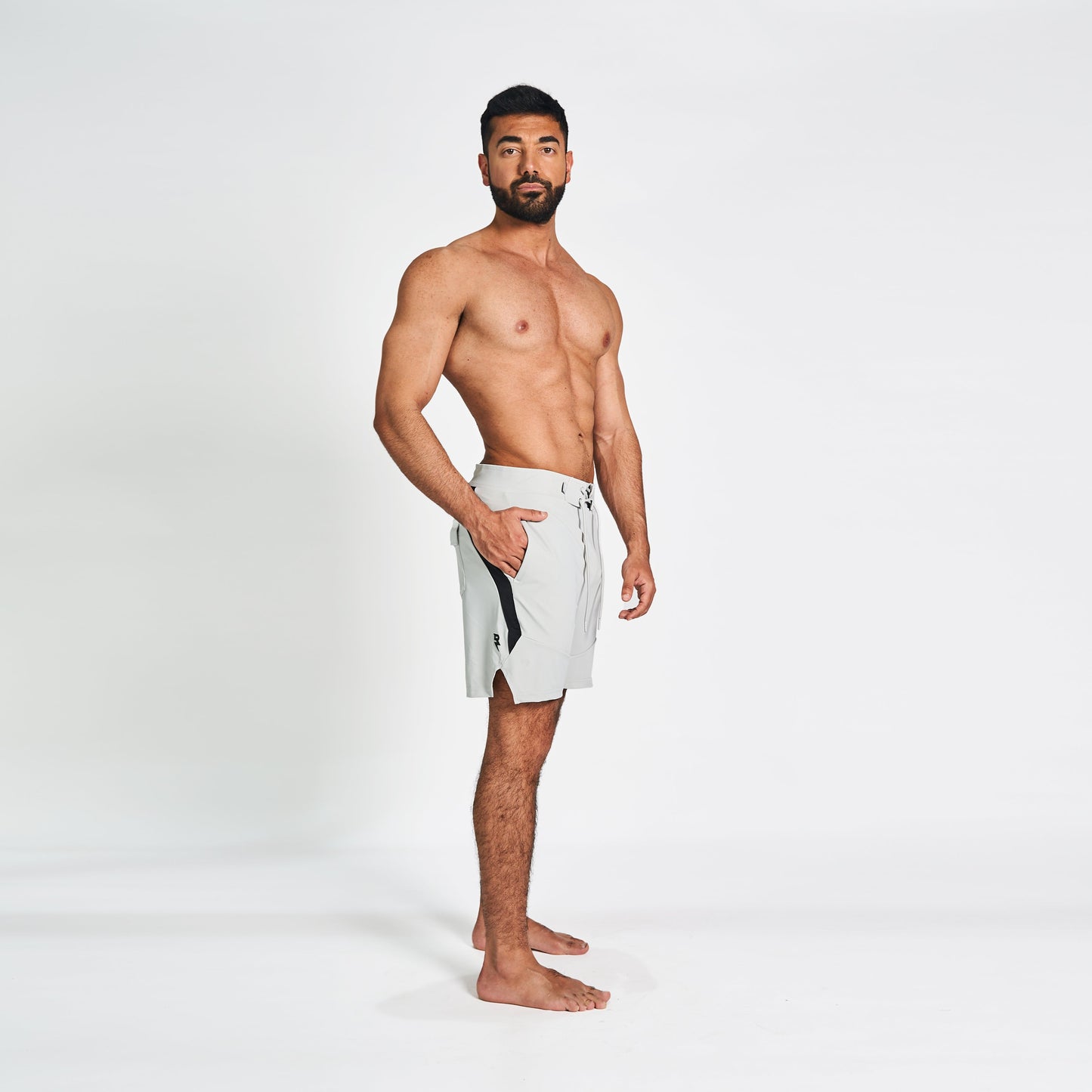 Shorts For Men’s Sportswear By RZIST Grey Shorts - RZIST