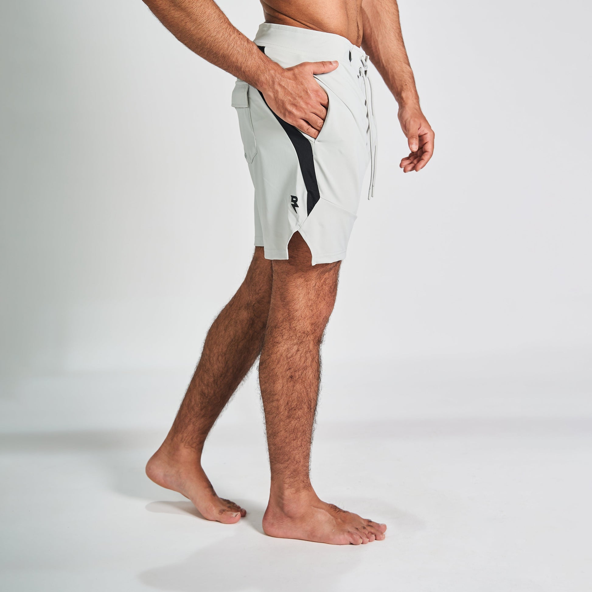 Shorts For Men’s Sportswear By RZIST Grey Shorts - RZIST