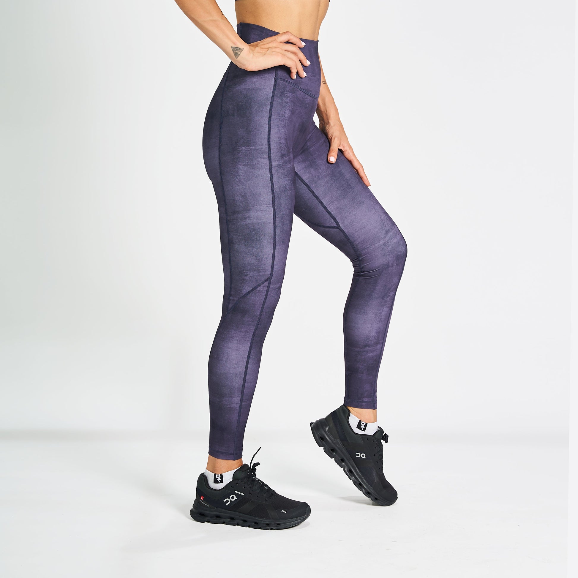 Leggings For Women's Workouts RZIST Dark Navy Leggings - RZIST