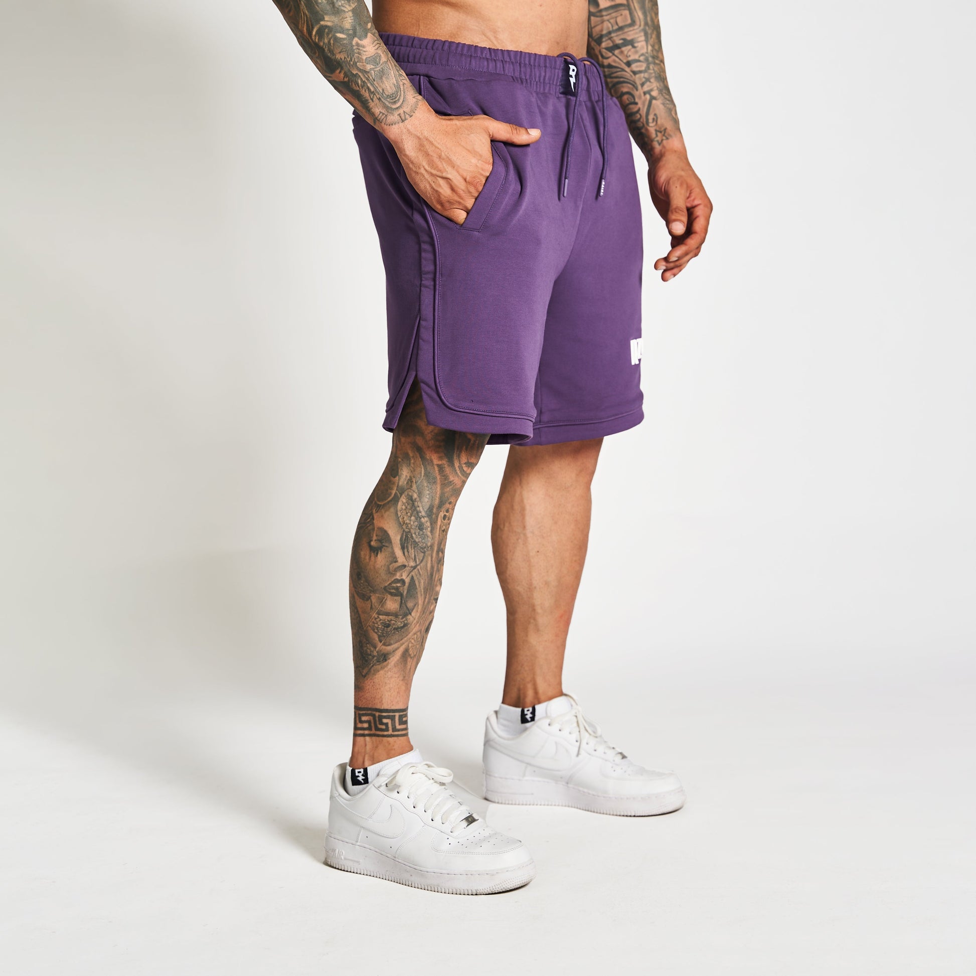 Casual Shorts for Men’s Sportswear RZIST Purple Casual Shorts - RZIST