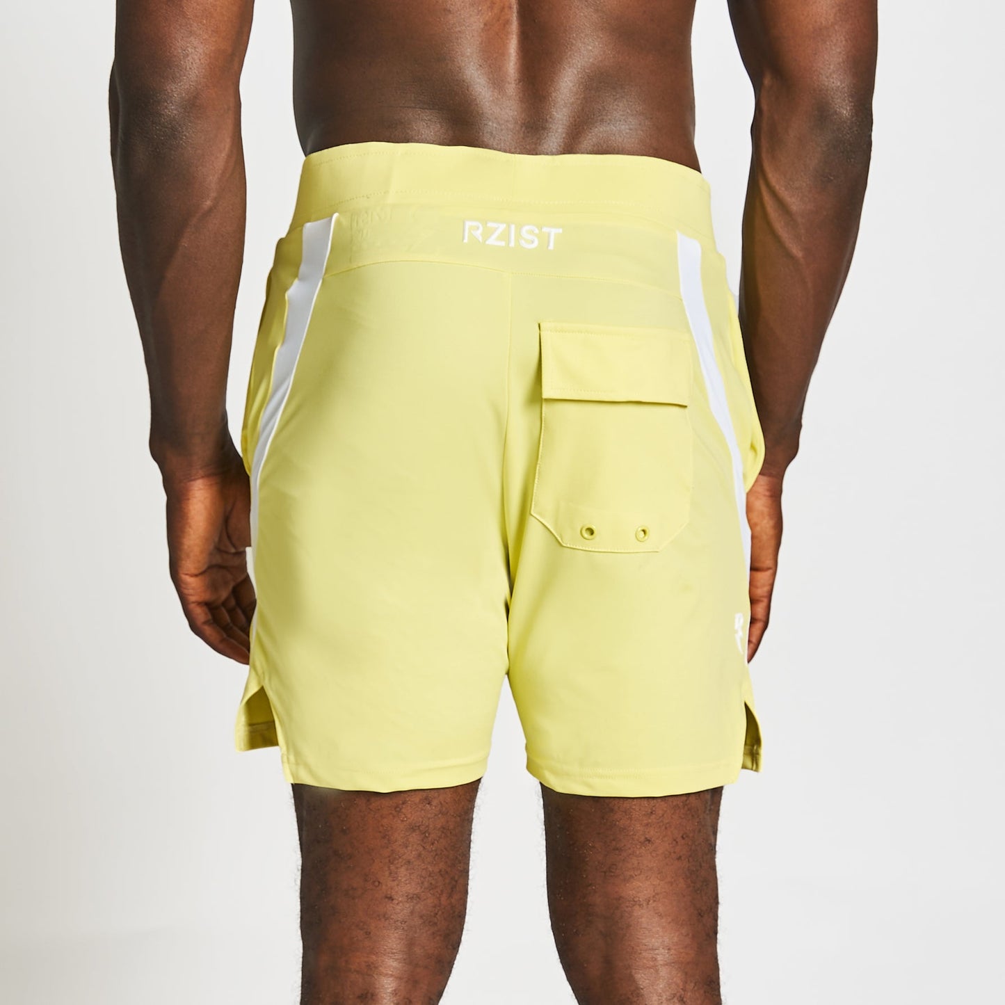 Shorts For Men’s Sportswear RZIST Canary Yellow Board Shorts - RZIST