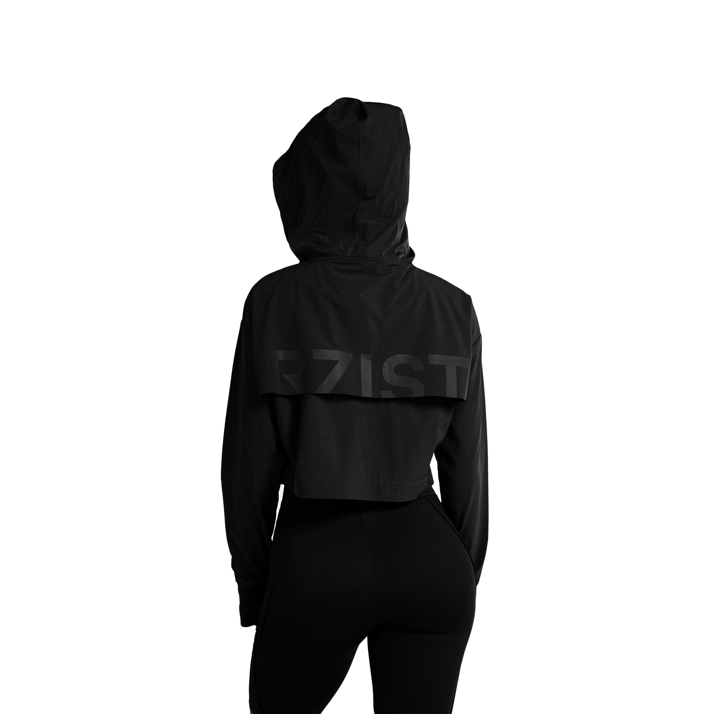 Hoodie For Women's Sportswear RZIST Jet Black Hoodie - RZIST