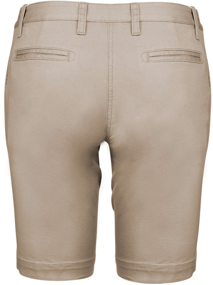 Dames chino bermudashorts