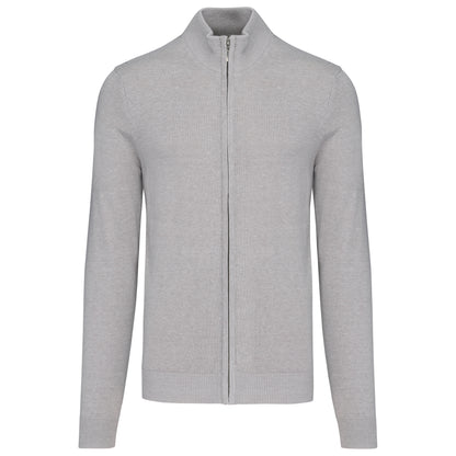 Heren cardigan met rits