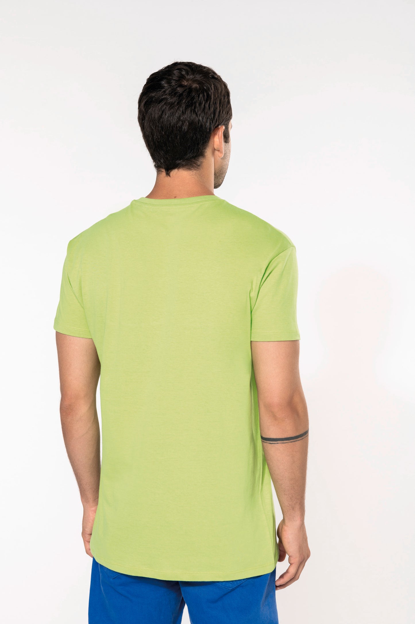 Heren-t-shirt BIO150IC V-hals