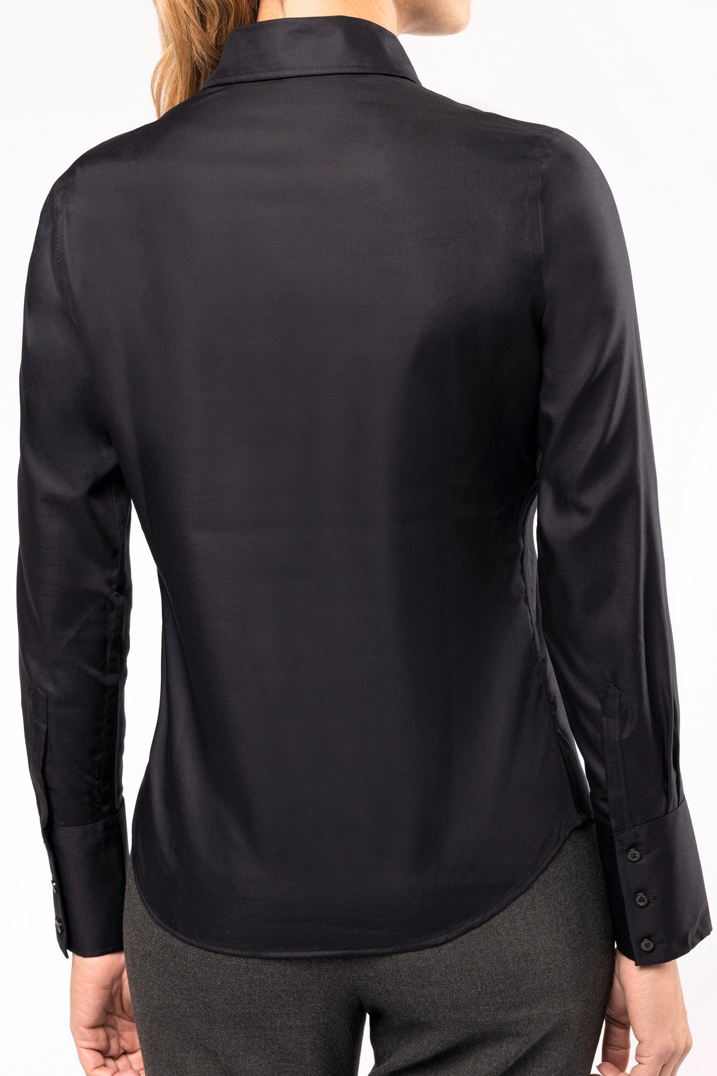 Dames non-iron blouse lange mouwen