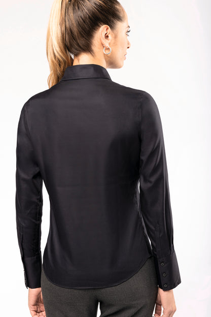 Dames non-iron blouse lange mouwen