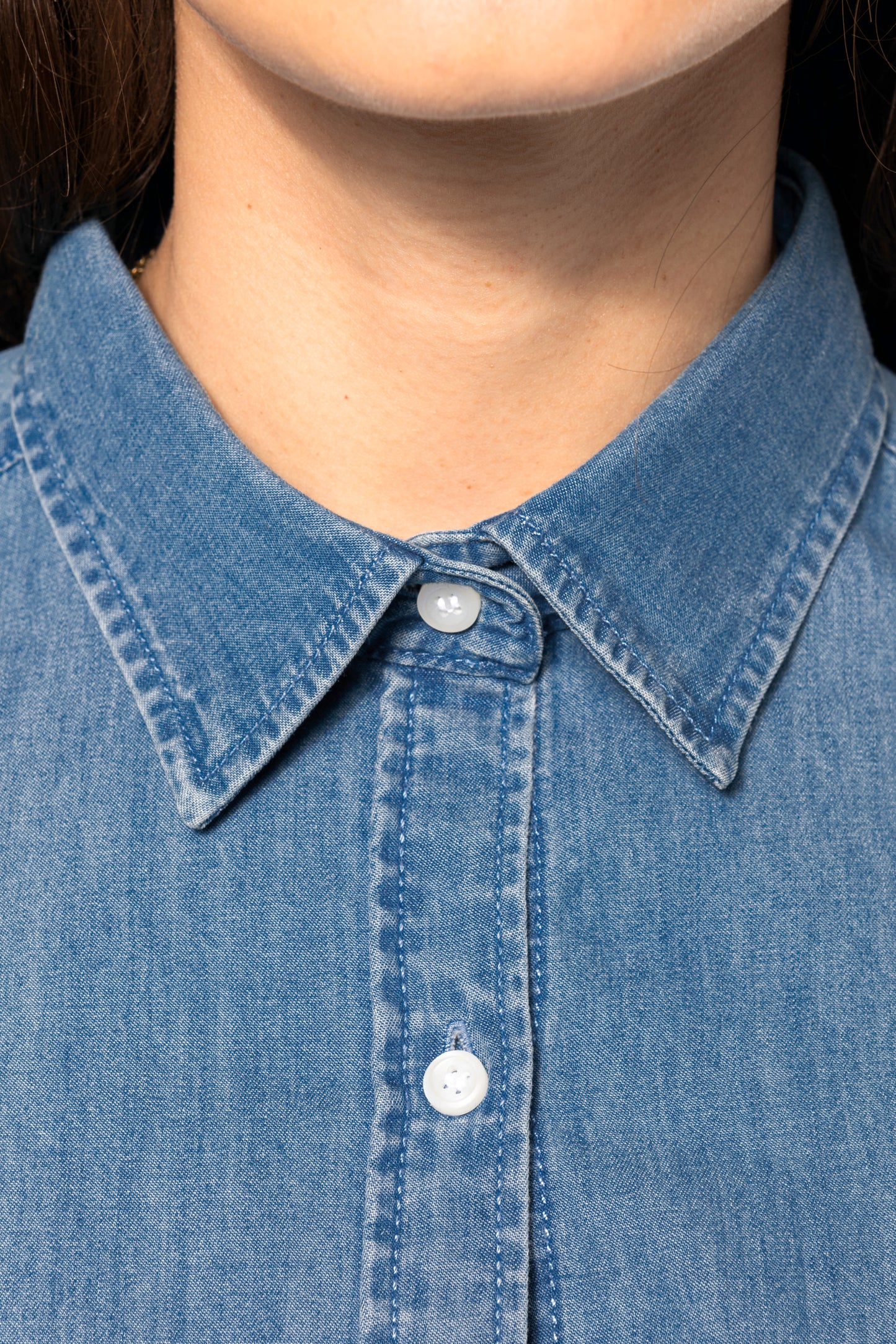 Damesblouse Denim