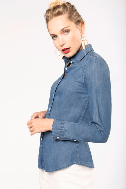 Damesblouse Denim