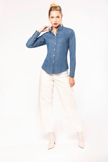 Damesblouse Denim