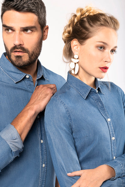 Damesblouse Denim