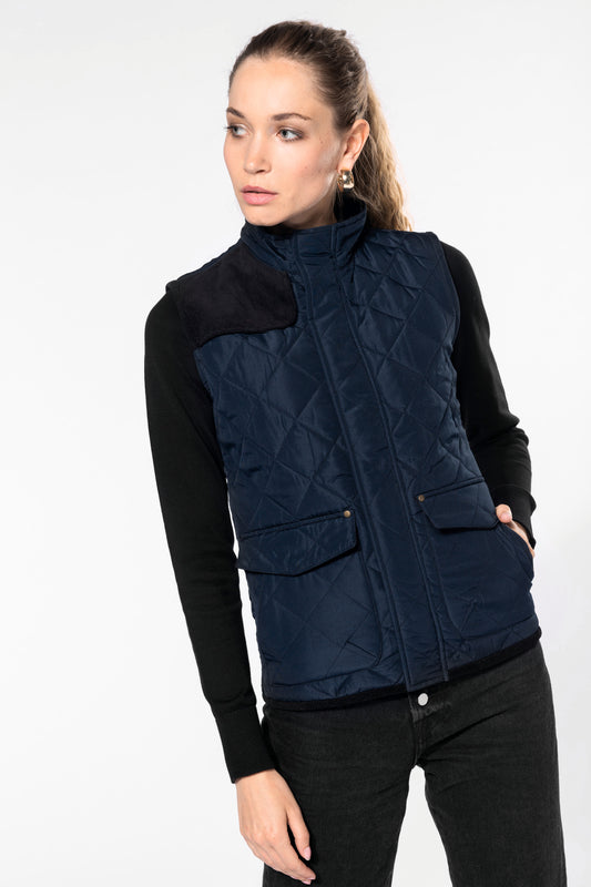 Gewatteerde damesbodywarmer