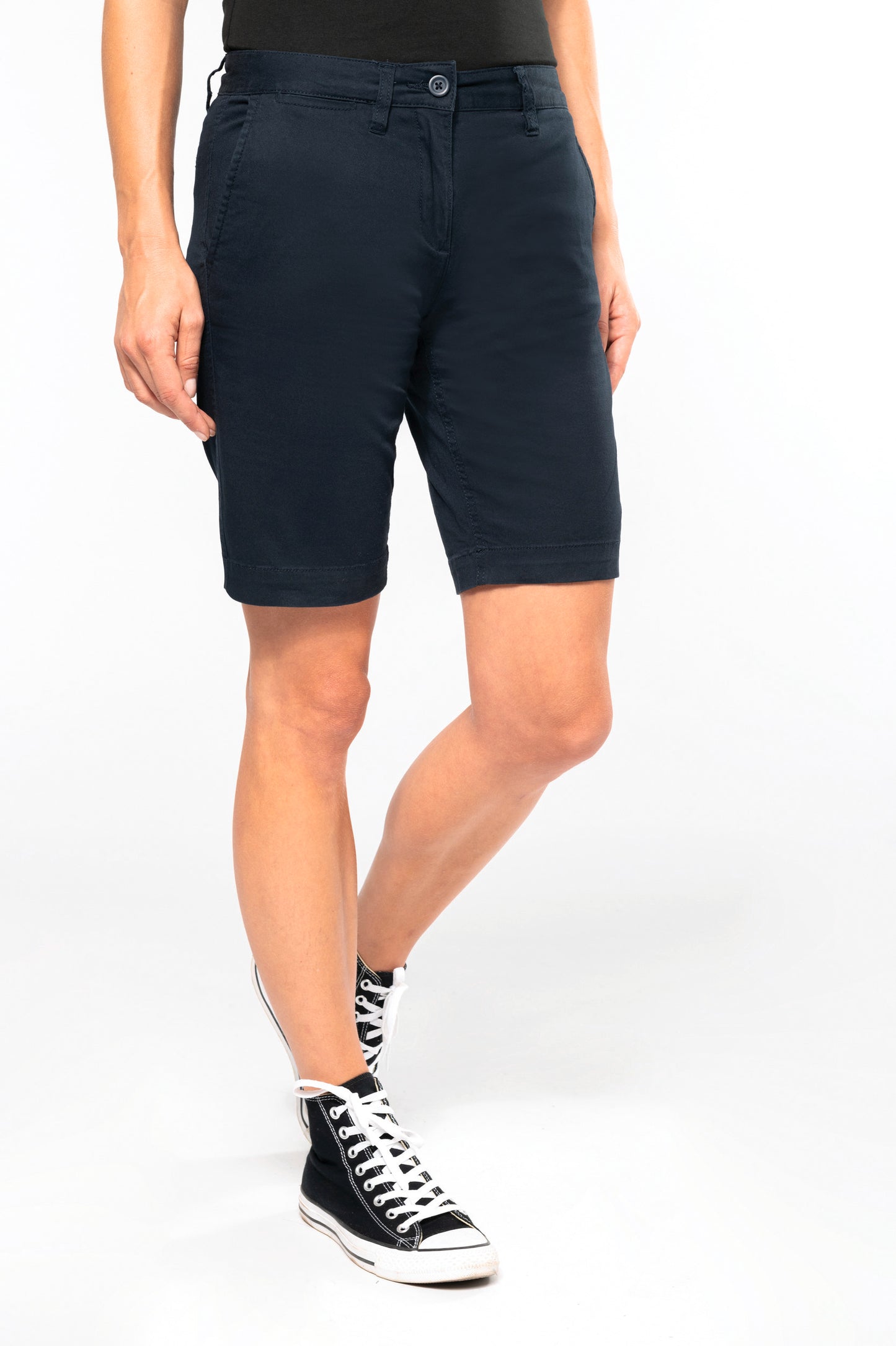 Dames chino bermudashorts