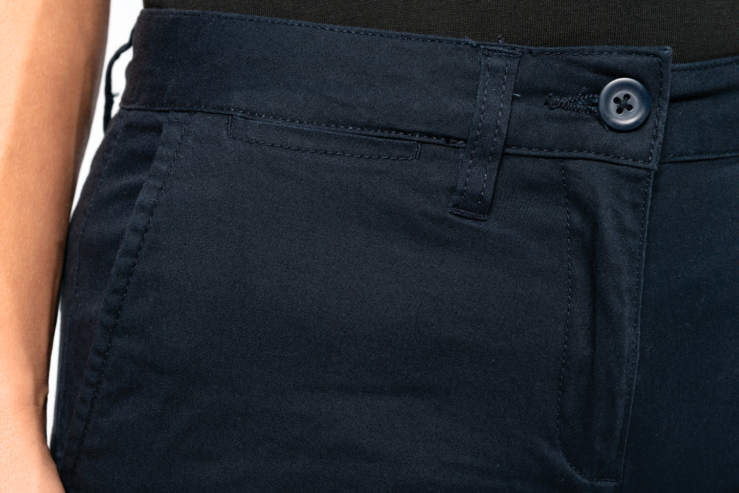 Dames chino bermudashorts