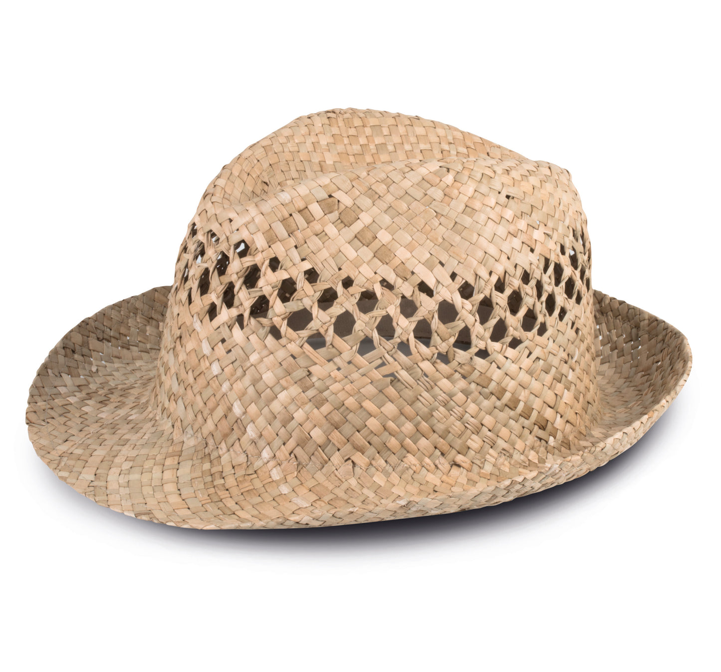 Gevlochten Panama-hoed