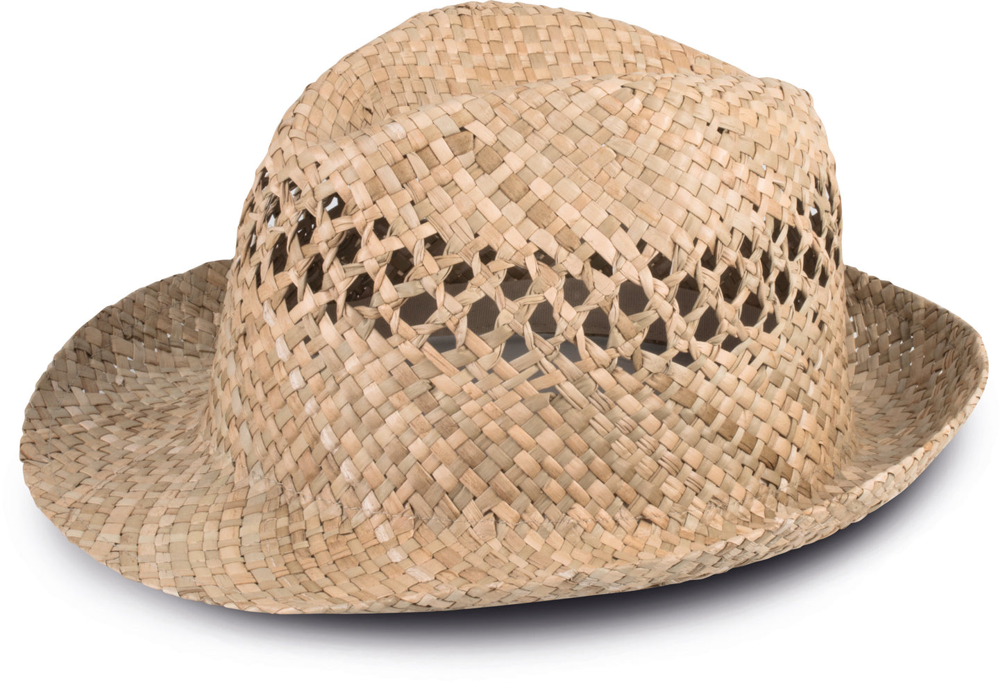 Gevlochten Panama-hoed