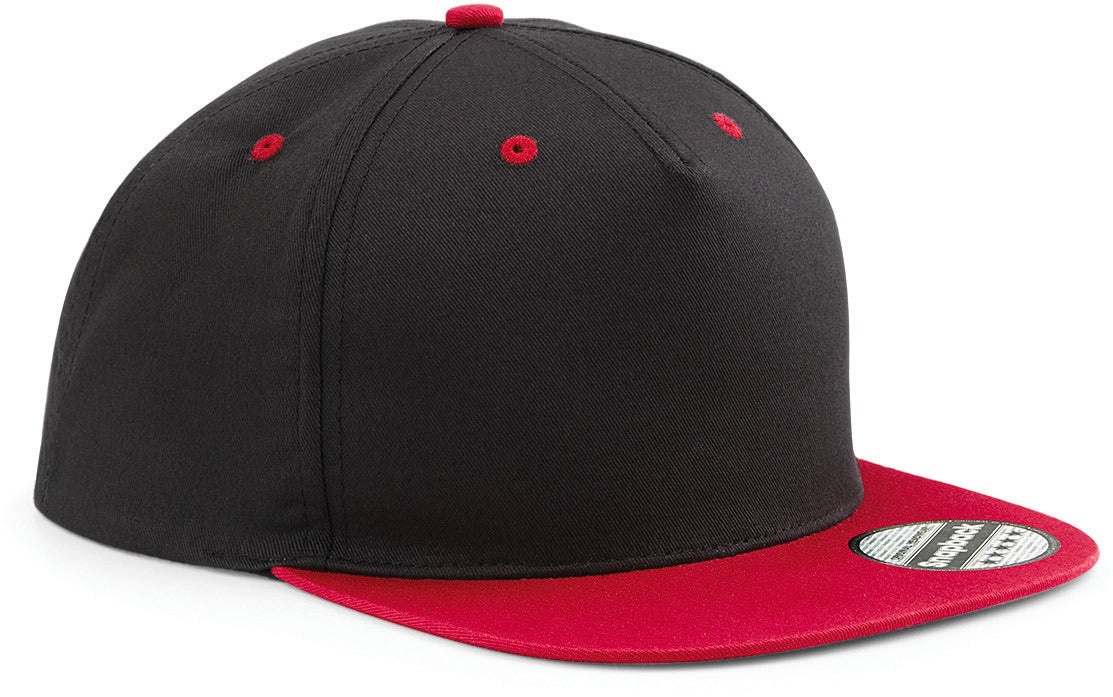 5 Panel Contrast Snapback Cap