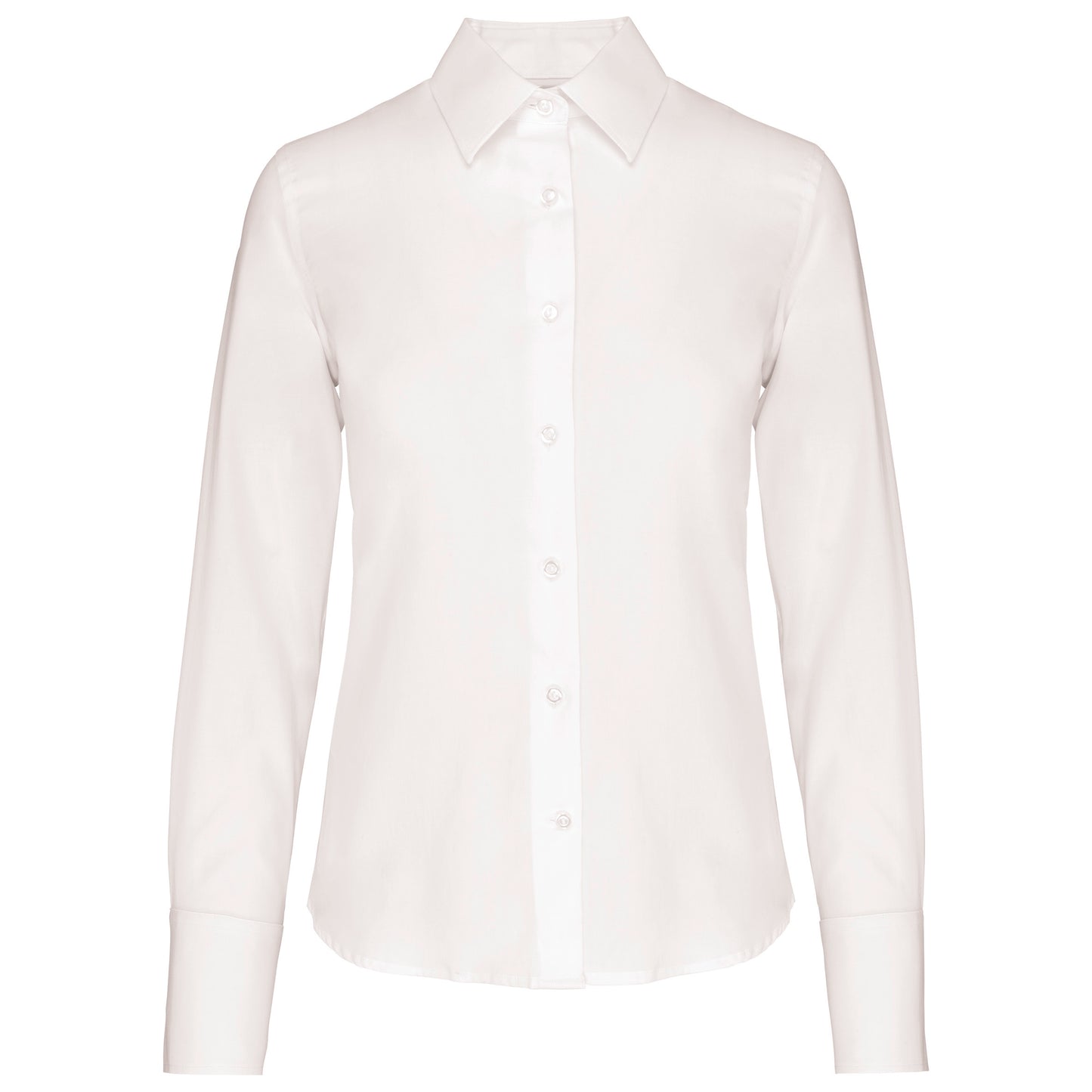 Dames non-iron blouse lange mouwen