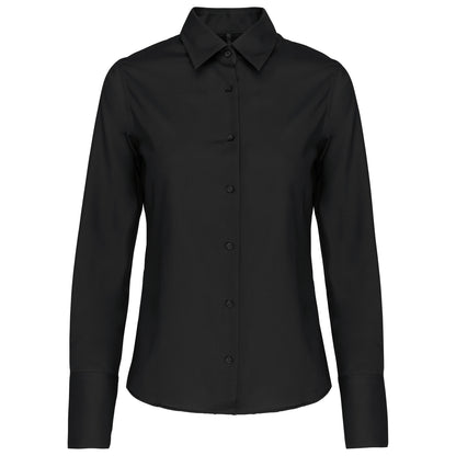 Dames non-iron blouse lange mouwen