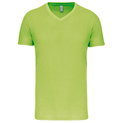 Heren-t-shirt BIO150IC V-hals